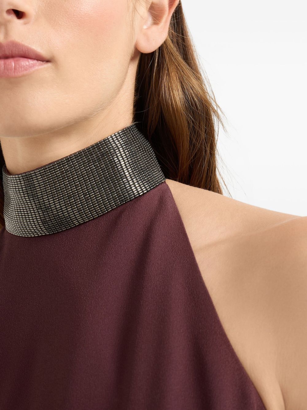 Brunello Cucinelli Dresses Bordeaux