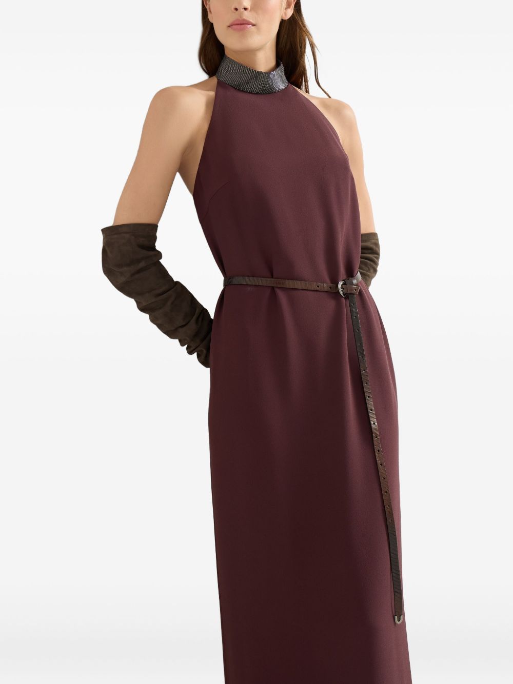 Brunello Cucinelli Dresses Bordeaux