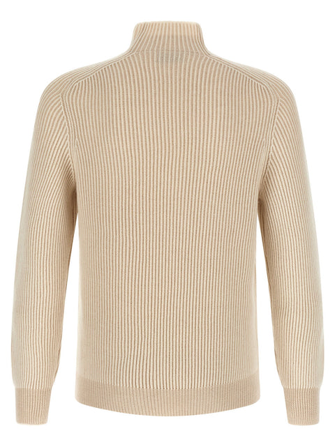 Brunello Cucinelli English Ribbed Sweater