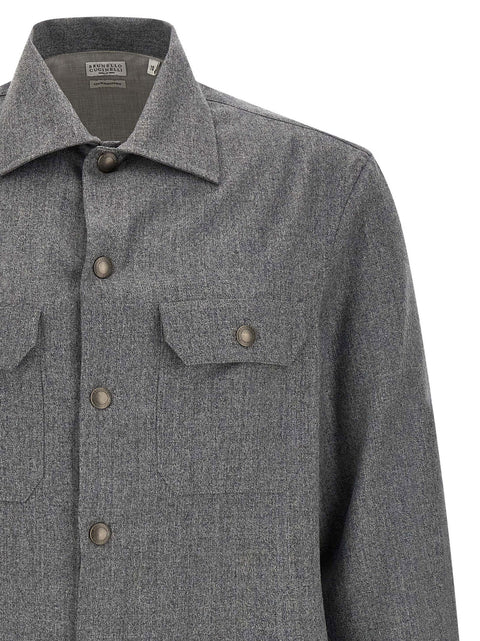 Brunello Cucinelli Flannel Overshirt