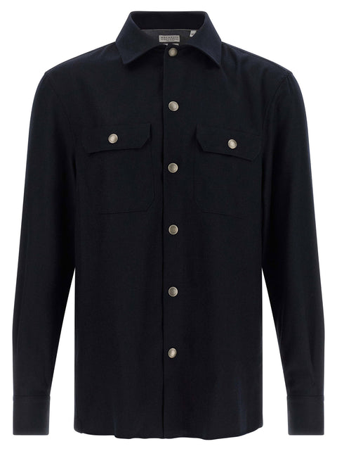 Brunello Cucinelli Flannel Overshirt