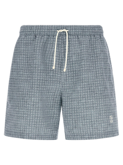 Brunello Cucinelli Flower Print Swimsuit