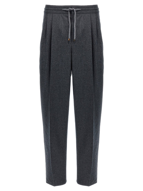 Brunello Cucinelli Front Pleat Pants