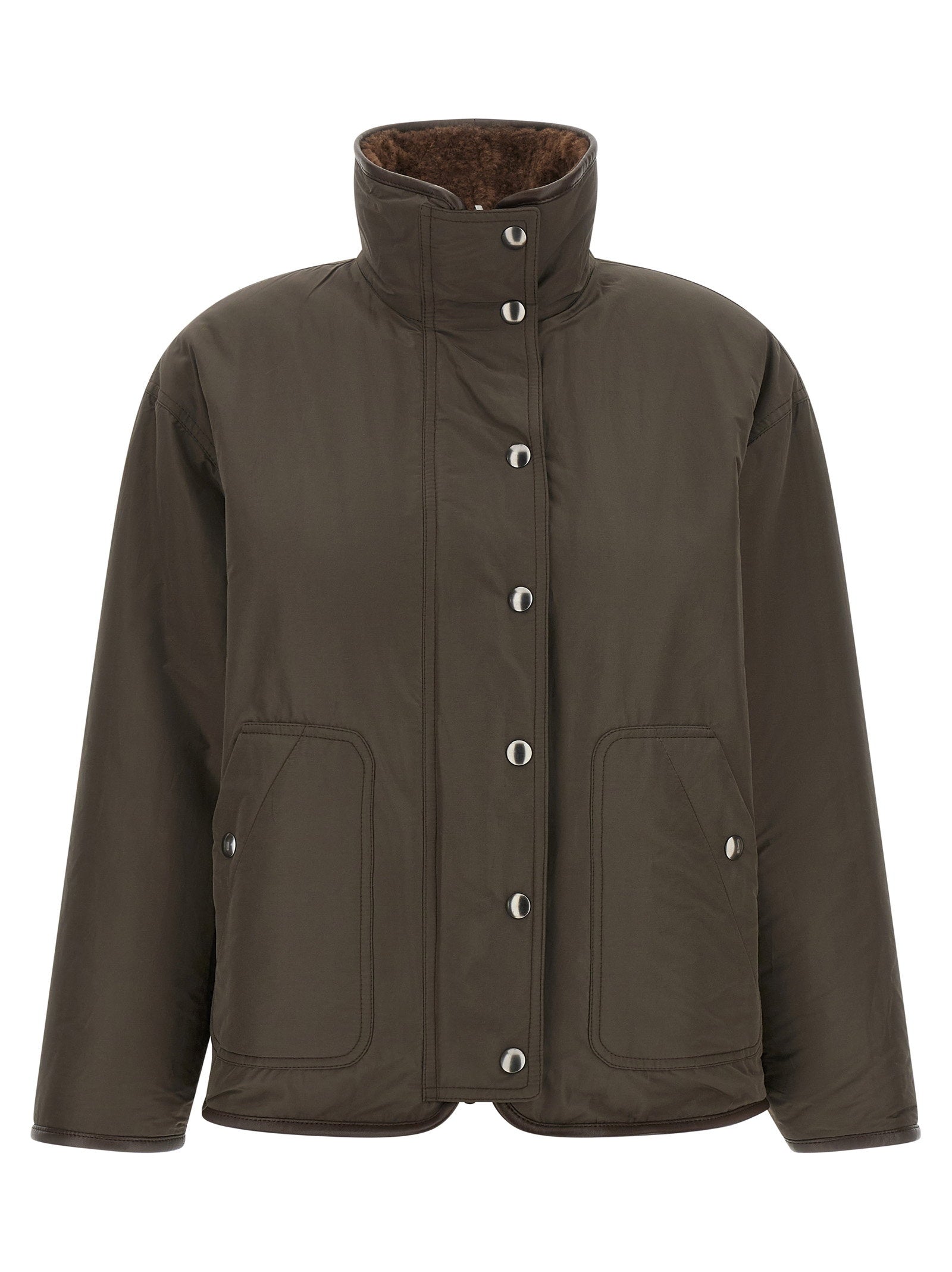 Brunello Cucinelli Fuzzy Reversible Jacket
