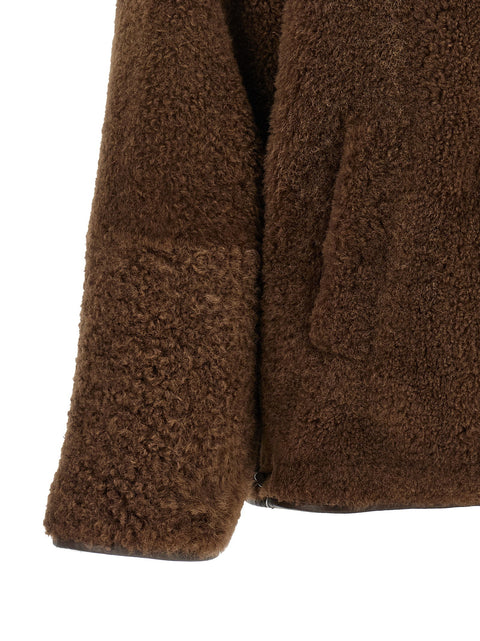 Brunello Cucinelli Fuzzy Reversible Jacket