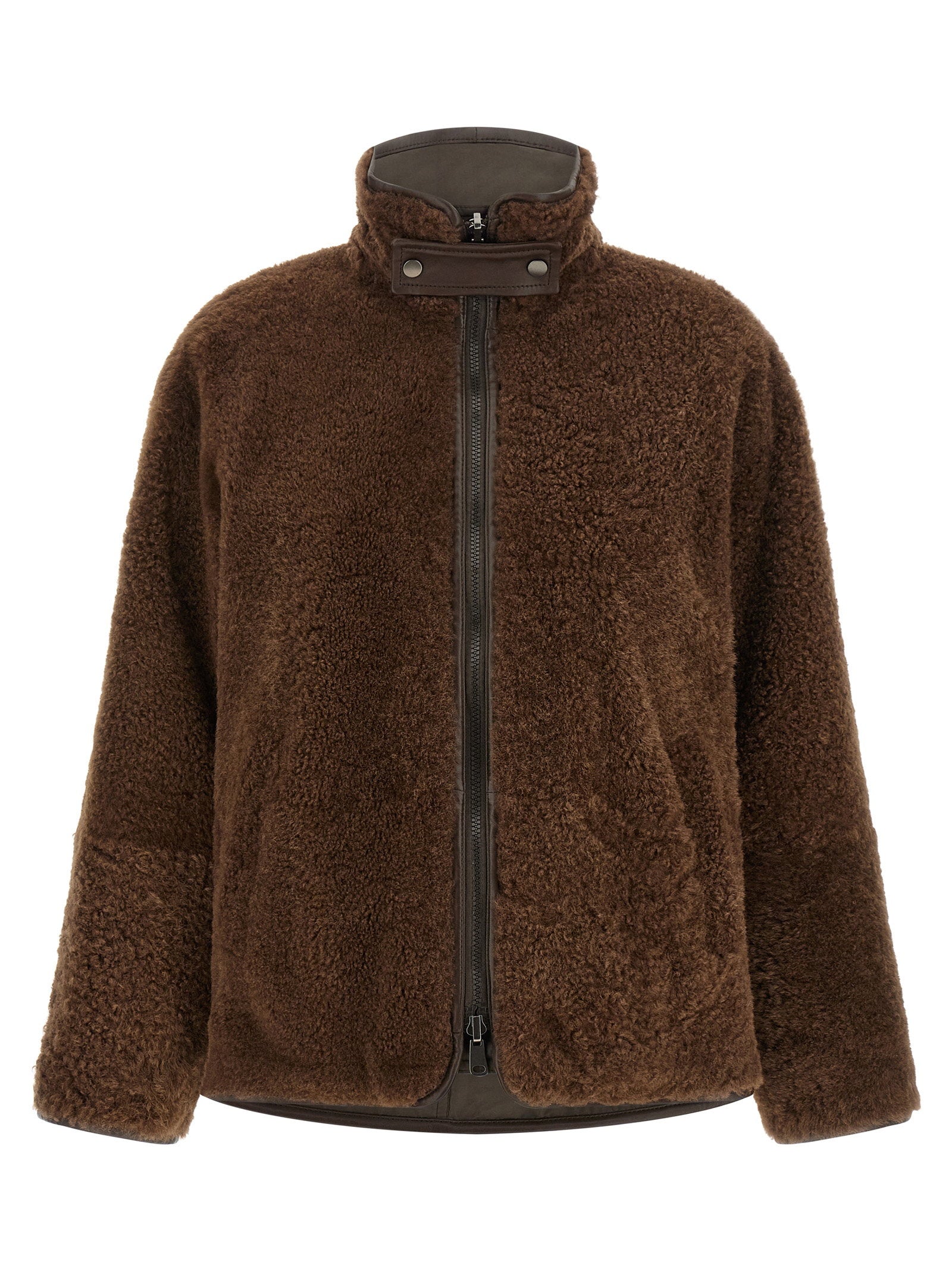 Brunello Cucinelli Fuzzy Reversible Jacket