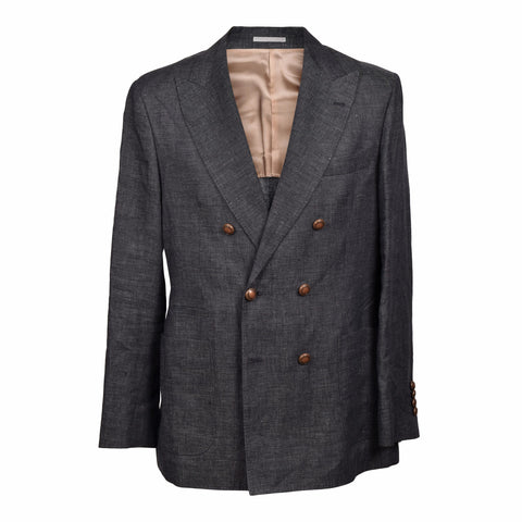 Brunello Cucinelli Gray Linen Blazer