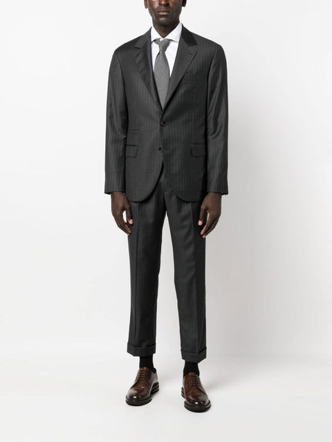 Brunello Cucinelli Gray Wool Blazer