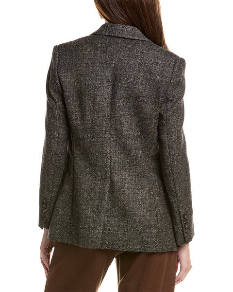 Brunello Cucinelli Gray Wool Jackets And Coat