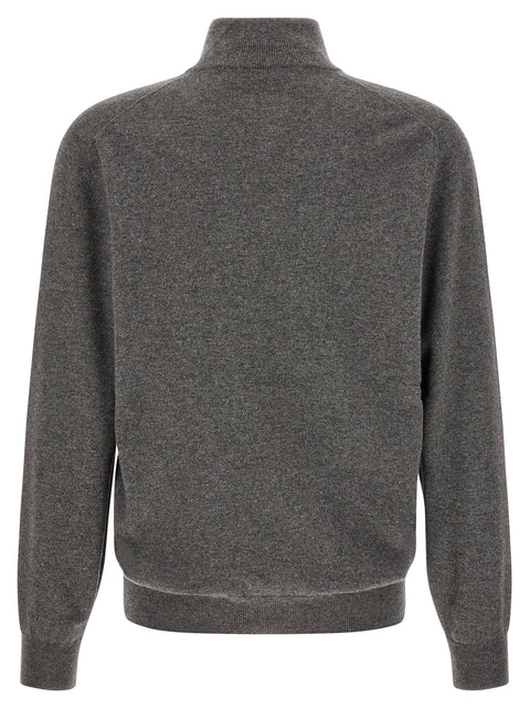 Brunello Cucinelli Half-zip Cashmere Sweater