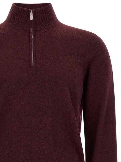 Brunello Cucinelli Half-zip Cashmere Sweater