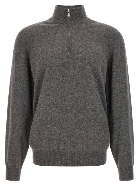 Brunello Cucinelli Half-zip Cashmere Sweater