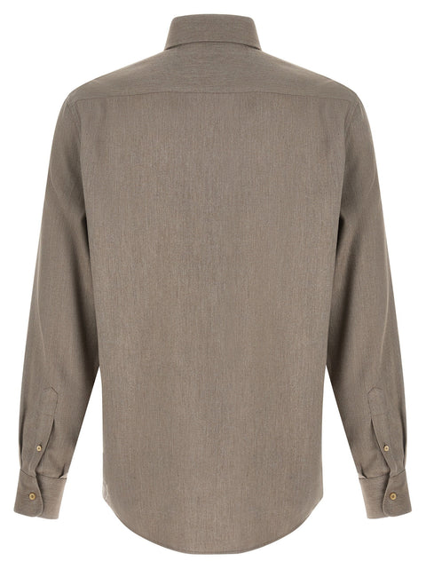 Brunello Cucinelli Herringbone Shirt