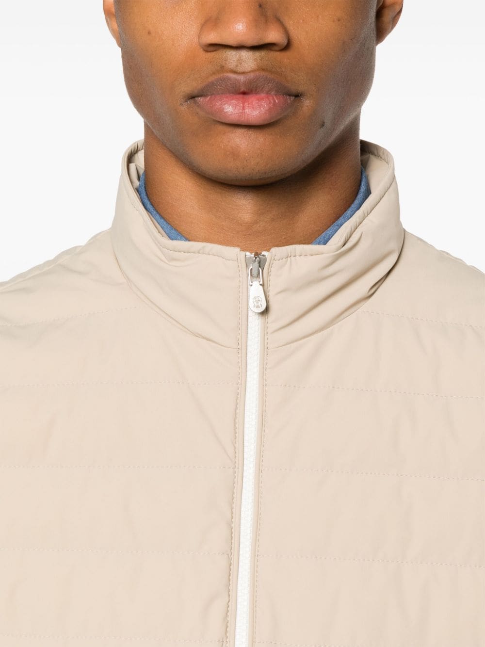 Brunello Cucinelli Jackets Beige-Vests-Brunello Cucinelli-M-Urbanheer