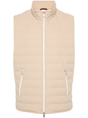 Brunello Cucinelli Jackets Beige-Vests-Brunello Cucinelli-M-Urbanheer