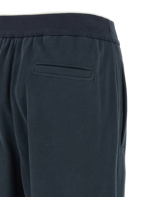 Brunello Cucinelli Joggers With Frontal Stitching Detail