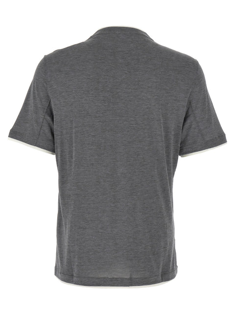 Brunello Cucinelli Layered T-shirt