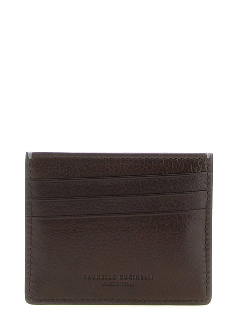 Brunello Cucinelli Leather Cardholder