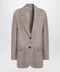 Brunello Cucinelli Light brown suede single-breasted blazer