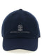 Brunello Cucinelli Logo Embroidery Baseball Cap