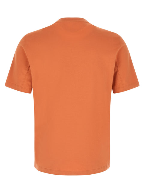 Brunello Cucinelli Logo Print T-shirt