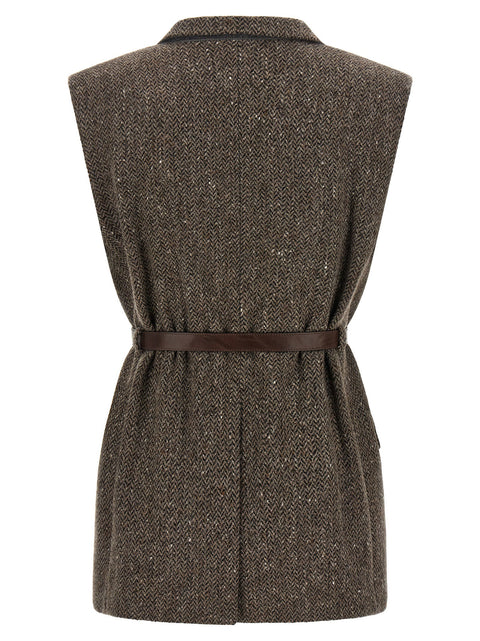 Brunello Cucinelli Mélange Wool Vest