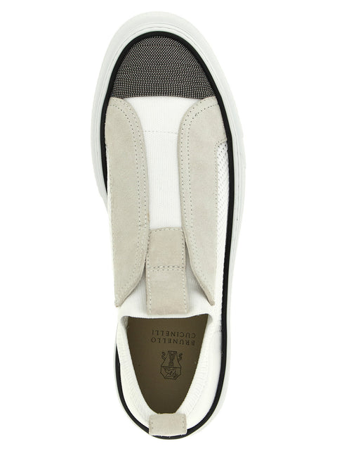 Brunello Cucinelli Monile Slip-on Sneakers