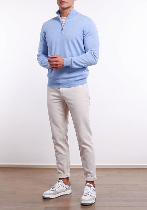 Brunello Cucinelli Multicolor Cotton Casual Pants