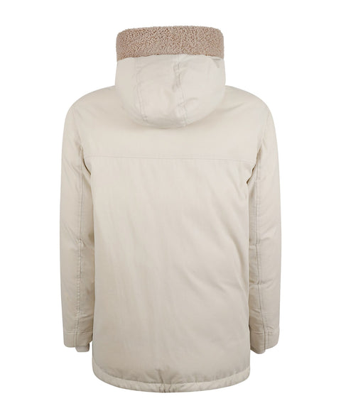 Brunello Cucinelli Multicolor Cotton Full-Length Jacket