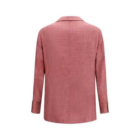 Brunello Cucinelli Multicolor Fleece Wool Jackets And Coat