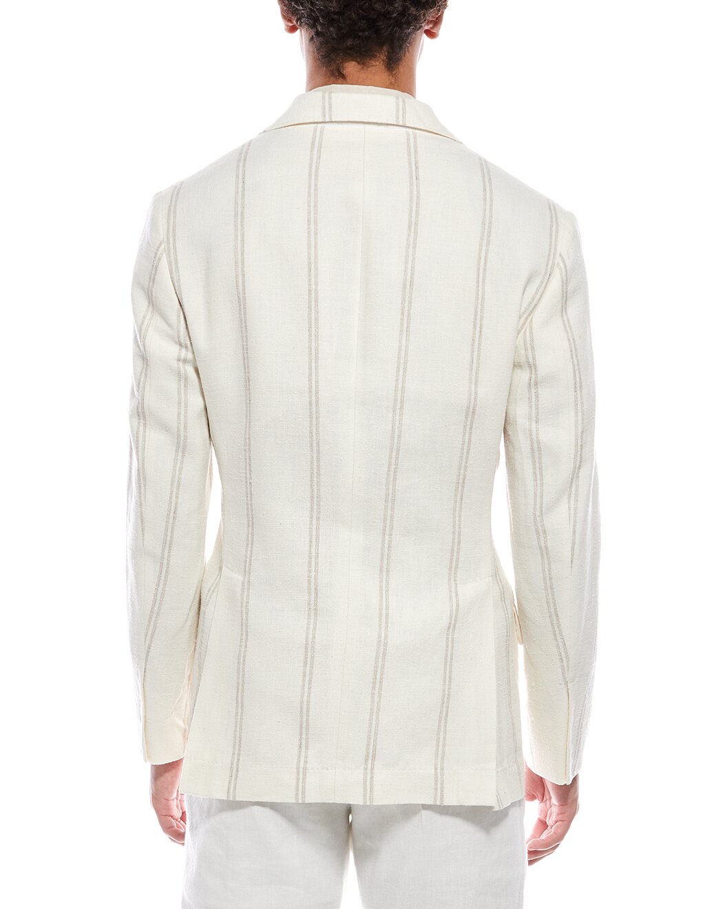 Brunello Cucinelli Multicolor Linen Blazer