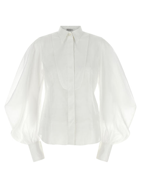 Brunello Cucinelli Organza Shirt