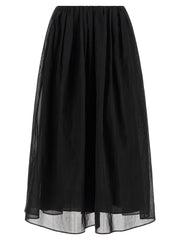 Brunello Cucinelli Organza Skirt
