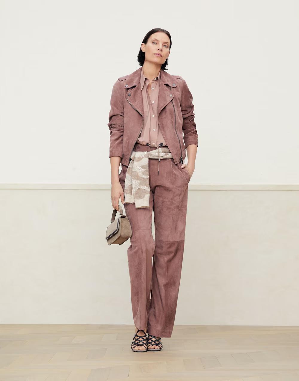 Brunello Cucinelli Pink Cotton Shirt