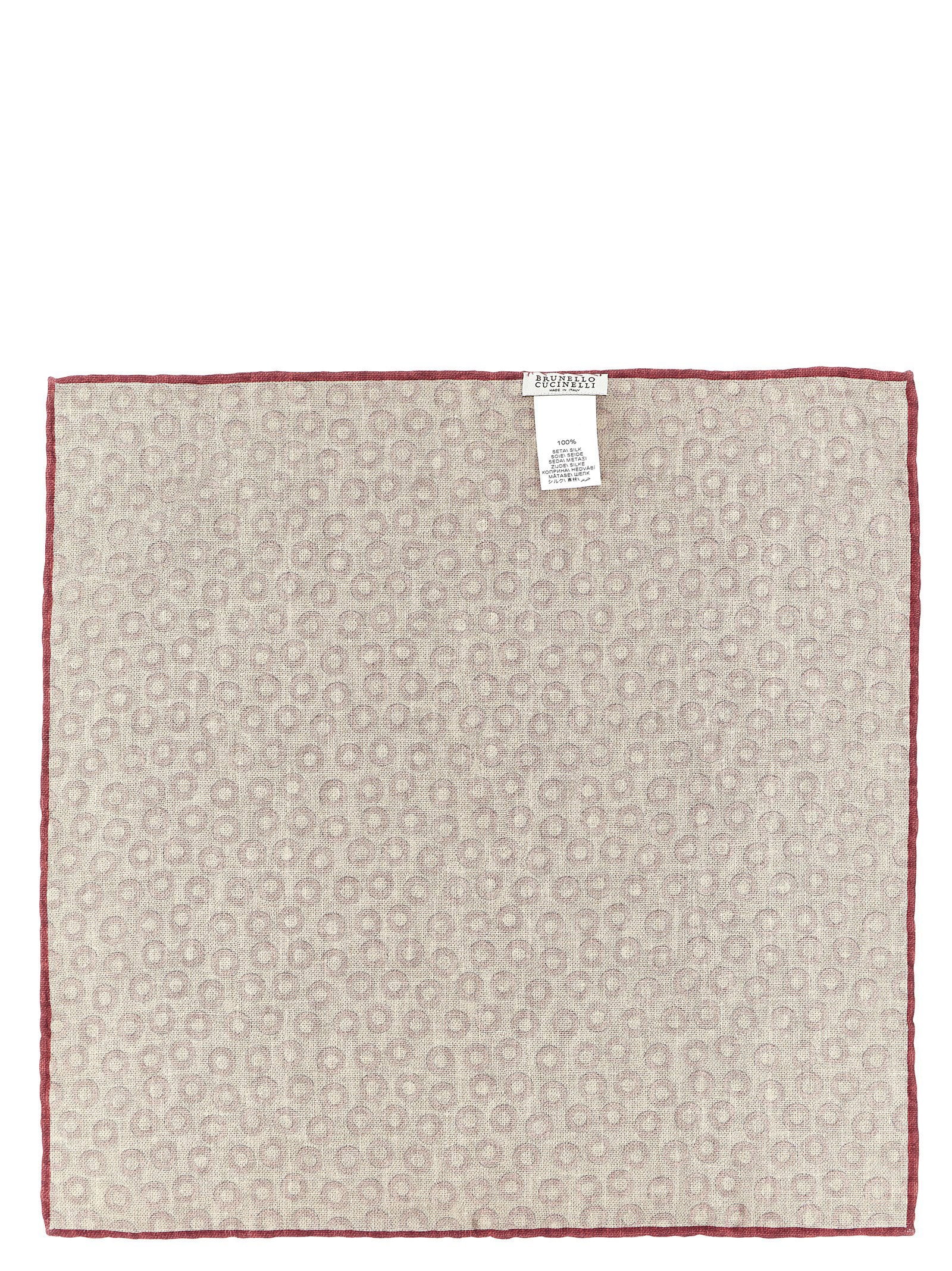 Brunello Cucinelli Polka Dot Pocket Clutch Bag