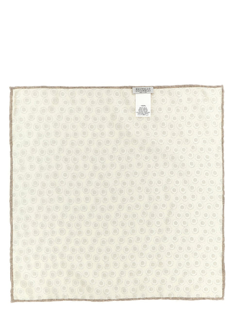 Brunello Cucinelli Polka Dot Pocket Clutch Bag