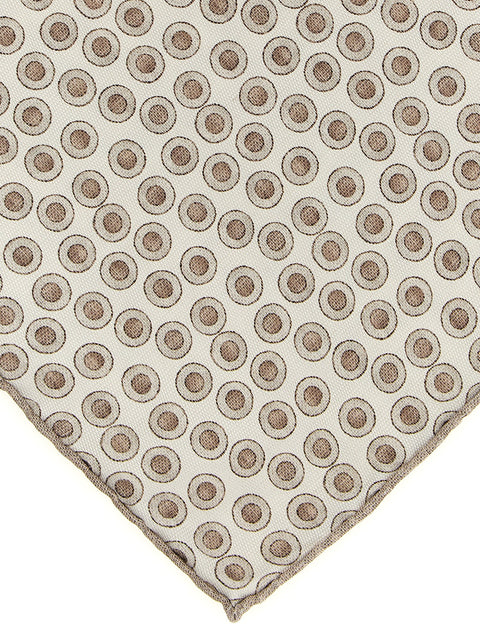 Brunello Cucinelli Polka Dot Pocket Clutch Bag