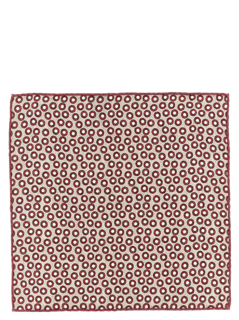 Brunello Cucinelli Polka Dot Pocket Clutch Bag