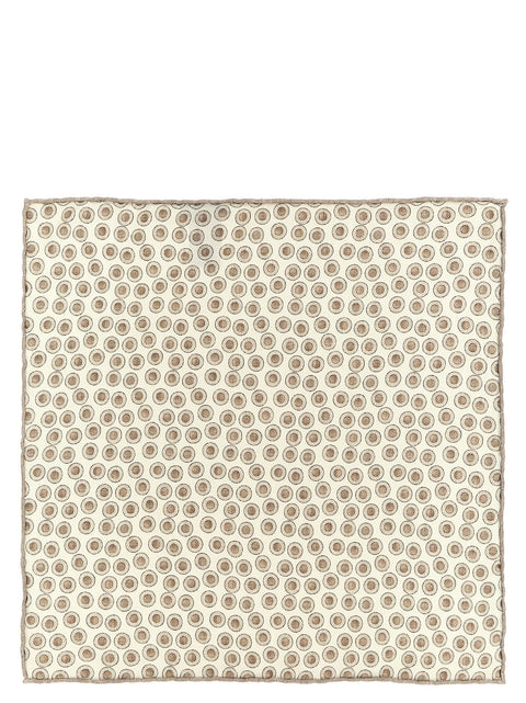 Brunello Cucinelli Polka Dot Pocket Clutch Bag