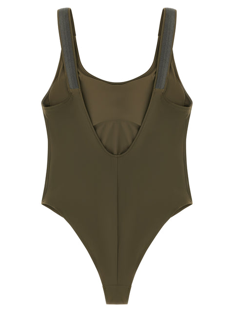 Brunello Cucinelli Precious Details One-piece Swimsuit