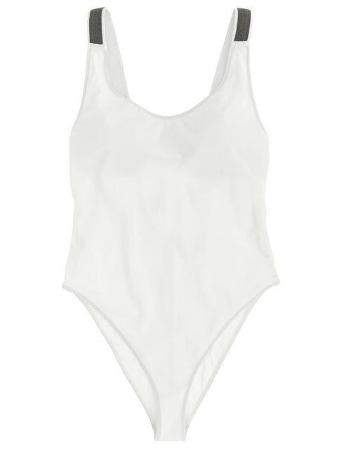 Brunello Cucinelli Precious Details One-piece Swimsuit