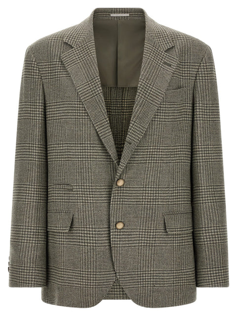 Brunello Cucinelli Prince Of Wales Blazer