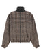 Brunello Cucinelli Sequin Check Bomber Jacket