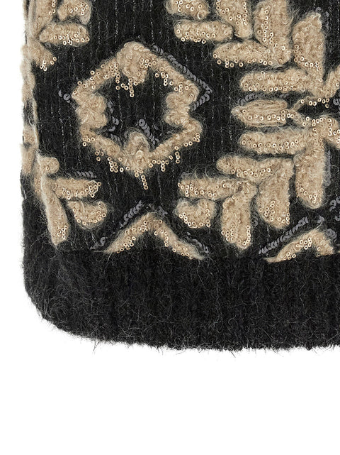 Brunello Cucinelli Sequin Intarsia Cardigan