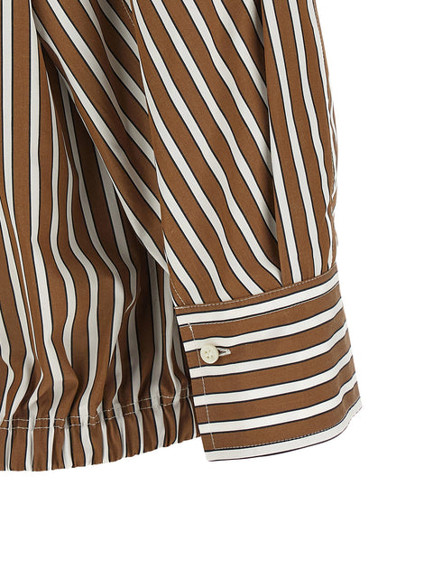 Brunello Cucinelli Shadow Striped Shirt