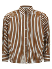 Brunello Cucinelli Shadow Striped Shirt