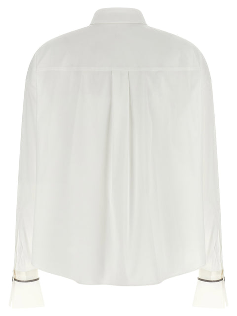 Brunello Cucinelli Shiny Cuffs Shirt