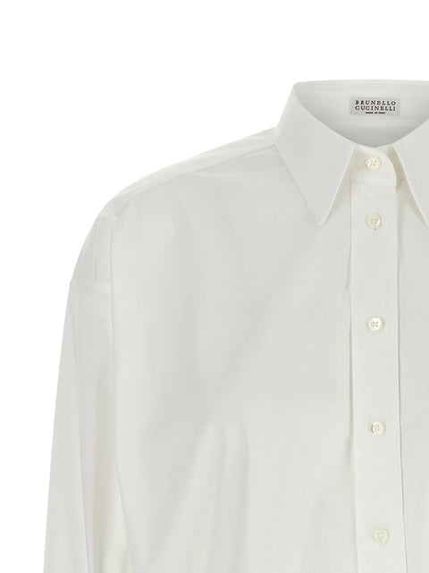 Brunello Cucinelli Shiny Cuffs Shirt