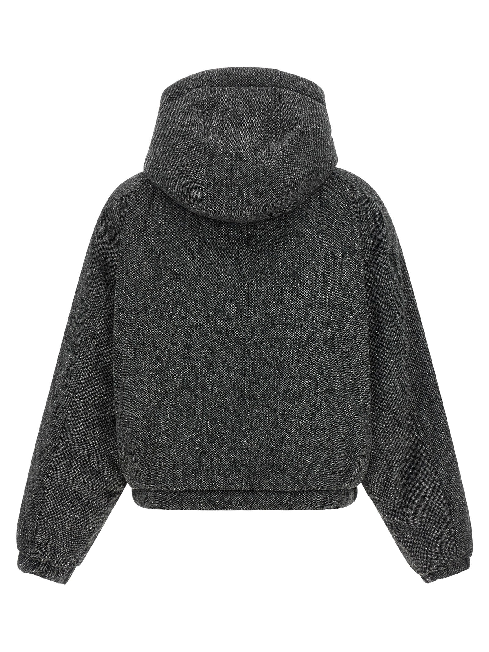Brunello Cucinelli Shiny Zipper Pull Down Jacket