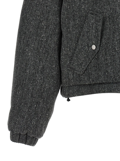 Brunello Cucinelli Shiny Zipper Pull Down Jacket